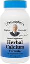 Christopher's Original Formules bylinné vápnik, Prírodné kostnej podpory, 100 Caps, balenie po 1