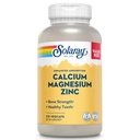 SOLARAY kalcium zinok doplnok - s vápnikom 1000mg, horčík 500mg - Kosť zdravie, svalové funkcie, zdravie srdca a imunitnej podpory - Vegan, 60 Day Záruka, 68 Servings, 275 VegCaps