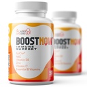BoostNow 14-in-1 Imunitná podpora Kapsule - Posilnené s vitamínom C, D-3, Zinok, EpiCor, bazy a viac - 90 Počet
