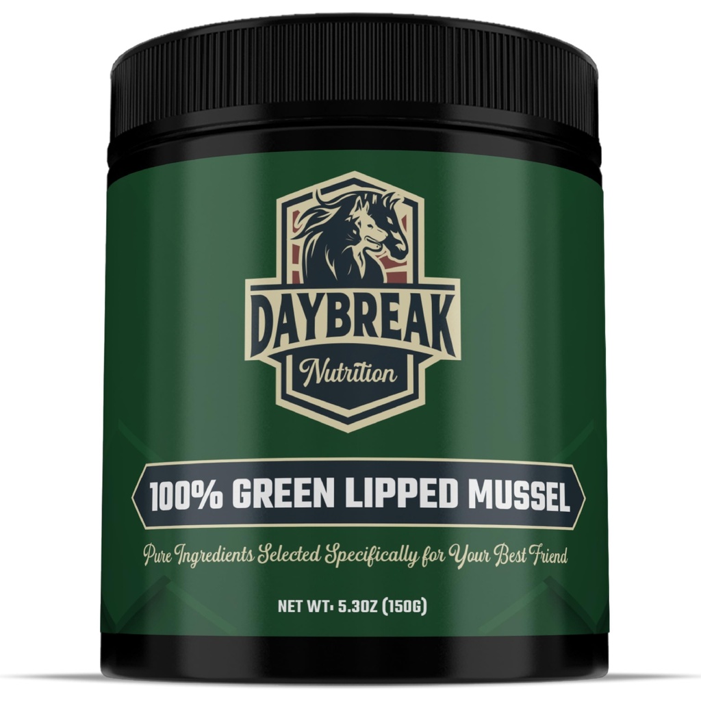 Pure Green Lipped Mussel Powder pre psy a mačky - 100% Nový Zéland Green Lipped Mussels - Anti zápalové doplnky a vitamíny, ktoré pomôžu vášmu domácemu maznáčikovi vysporiadať sa s artritídou, kĺb úľava od bolesti - 150 Grams