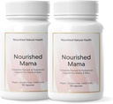 Vyživená mama prenatálny multivitamín - vegánsky multivitamín pre predkoncepciu, tehotenstvo, popôrodné a dojčenie - bez železa s metylovaným folátom a vysokou dávkou cholínu - 180 kapsúl