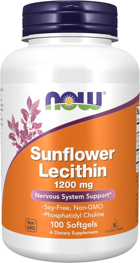 POTRAVINY Slnečnicový lecitín 1200MG, 100 Počet