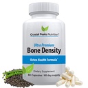 Ultra Premium Bone Formula - uhličitan vápenatý w/vitamín K2 & D3 - Vápnik doplnky pre kosti - Podporuje kosť silu, takže môžete zostať aktívny - 60 Kapsule, 60-Deň dodávky