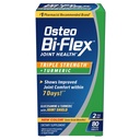 Osteo Bi-Flex Glukozamín Triple Sila Plus Turmerica doplnok s kurkumín pre spoločnú podporu a rozsah pohybu, 40 dní dodávky, 80 obalených tabliet, Spoločné zdravotné nutričné doplnky