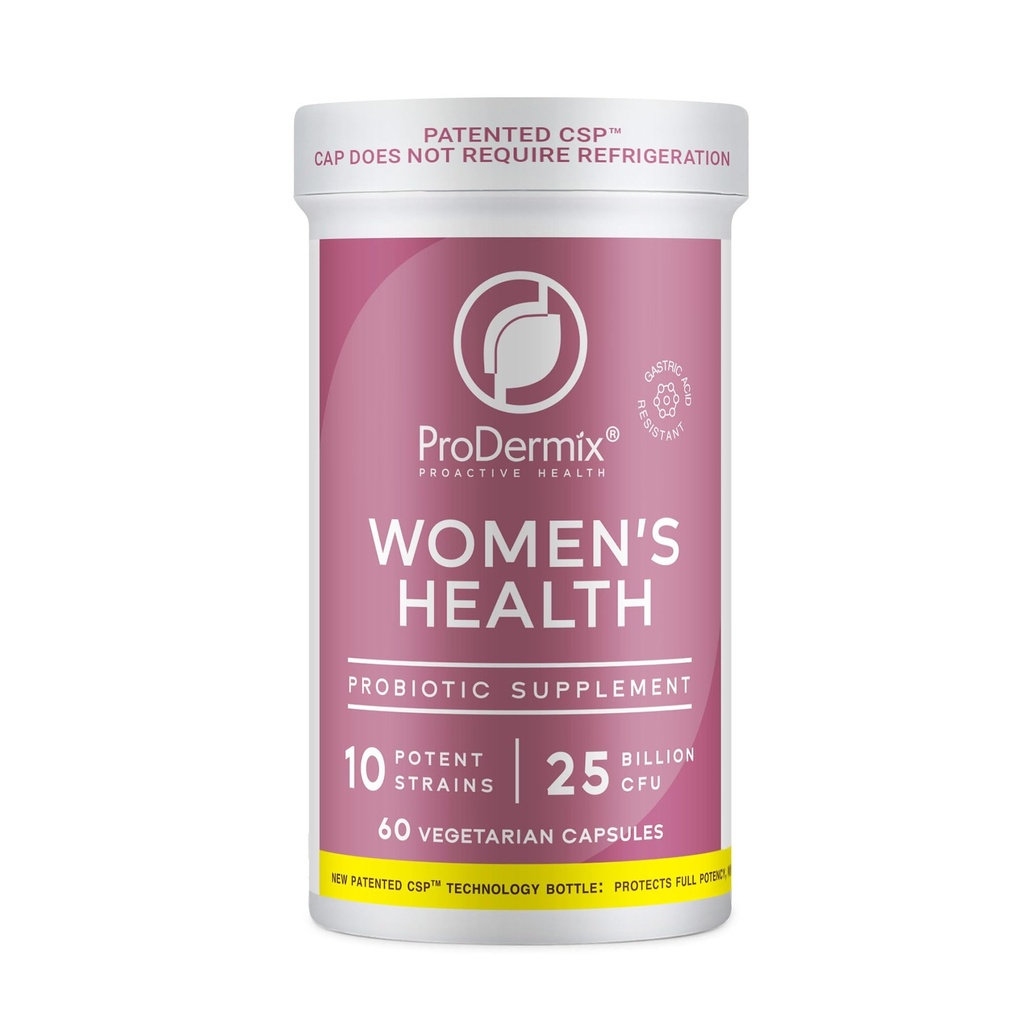 Probiotiká pre ženy, Vaginálne probiotiká, podporuje rovnováhu PH, UT zdravie, 25 miliárd CFU, Once Daily Womens Supplement, Kosher, (60 kapsúl)