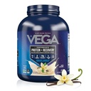 Vega Sport Vegan Protein Powder + Recovery - 30g Plant Based Protein per Serving, Vanilla, 45 Servings, 5g BCAA, Probiotiká, NSF Certified, For Shakes & Smoothies, 4.1lbs (Backaging May Vary)