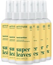 ATTITUDE Ručný sprej pre dospelých a deti, EWG Overené, zabíja baktérie a klíčky, Vegan, citrónové listy, 3.38 Fl Oz (Spray Bottle) (Stock of 6)