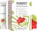Vedieť Brainer Purest Electrolyte Hibiscus vápna púder pakety 