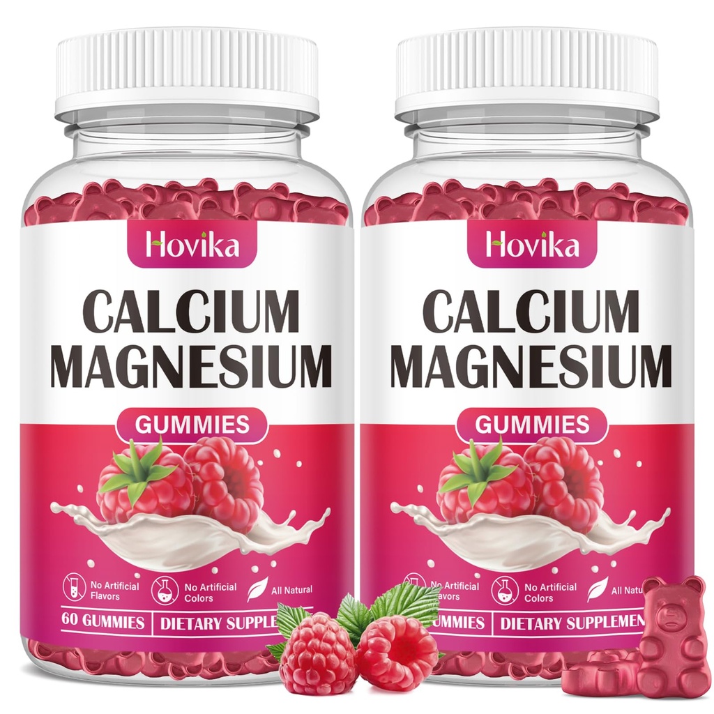 Magnézium Magnézium Gumies-Calcium Magnézium 2:1 pomer s vitamínom D3, K2, B6, B12 pre kostnú silu, svalová funkcia a Nerve zdravie, extra absorpcia Formula, Vegan, Malinová chuť 120 Gummies