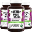 FarmHaven USDA Organic Milk Thistle Capsules 