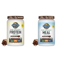 Záhrada života Organická Vegánska čokoláda Proteín Prášok Raw Organic Meal Replacement Shakes - Čokoládová rastlina na báze Vegan Proteín prášok