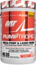 GAT Sport Pumptropic Mega-Pump & Laser Focus Potent Enhanceing Powder (Stimulant-Free), 40 Servings (Jahoda Mango)