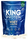 Clean Unflavred Whey Isolate Protein Powder with Creatine 23g plus 5g Creatin & Organic BCAA per Serving 100% Natural 