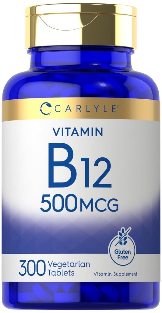 Carlyle vitamín B-12 500mcg 300 Tablety
