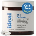 L-Lysine Cold Sore Liečba Lipov s imunitnou podporou - Lysin 1000 mg Kapsule, Chaga, Bee Propolis, Vitamín C, Zinok a sladké drievko Root Extract - Non-GMO, Vegetarián, 60 Kapsule od Muži a ženy