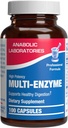Multiergatívne enzýmy s Ox Bile Supplement - Klinická sila Digestion Supplement s pankreatických pankreatických enzýmov pre proteín Carb & Fat Digestive Support & Redukované žalúdočné ťažkosti