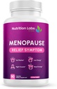 Menopauza Symptom Relief and Support Supplement for Women, MAKTrek Technology Clinically Proven Vegan Ingredients provide Menopauza Relief, Night Sweats & Hot Flash Relief, Drug-Free & Non-GMO. 90 CT