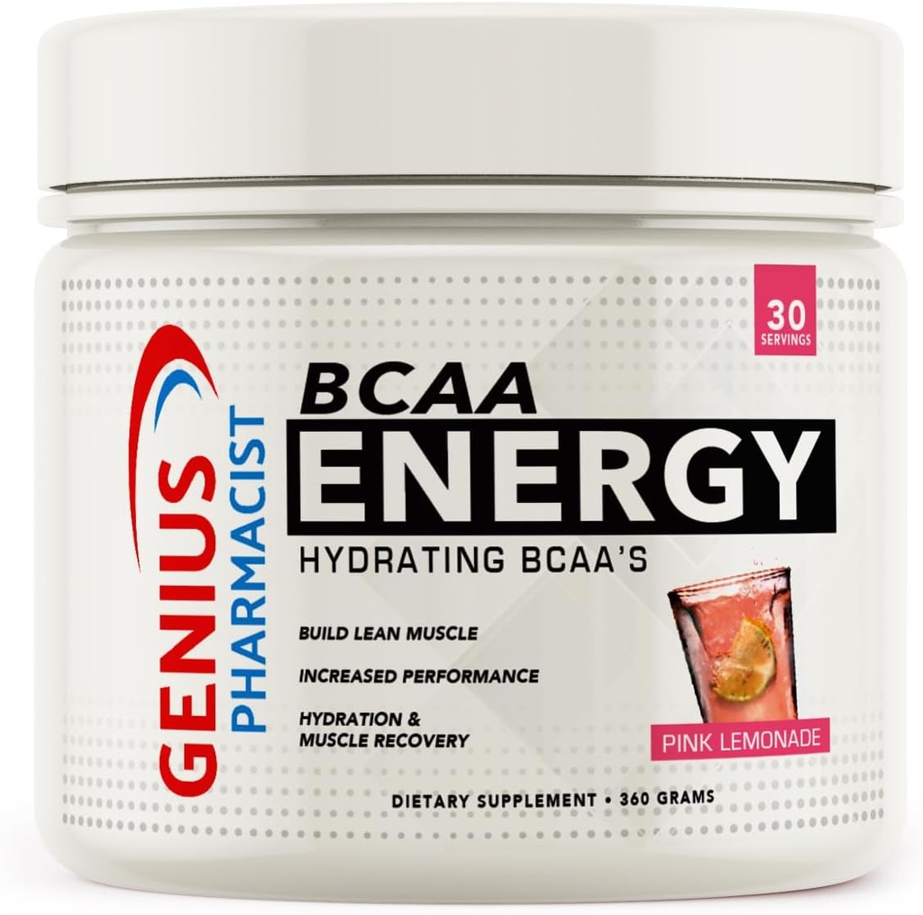 BCAA Energy Hydratácia BCAA ružovej citróny - 30 Služieb