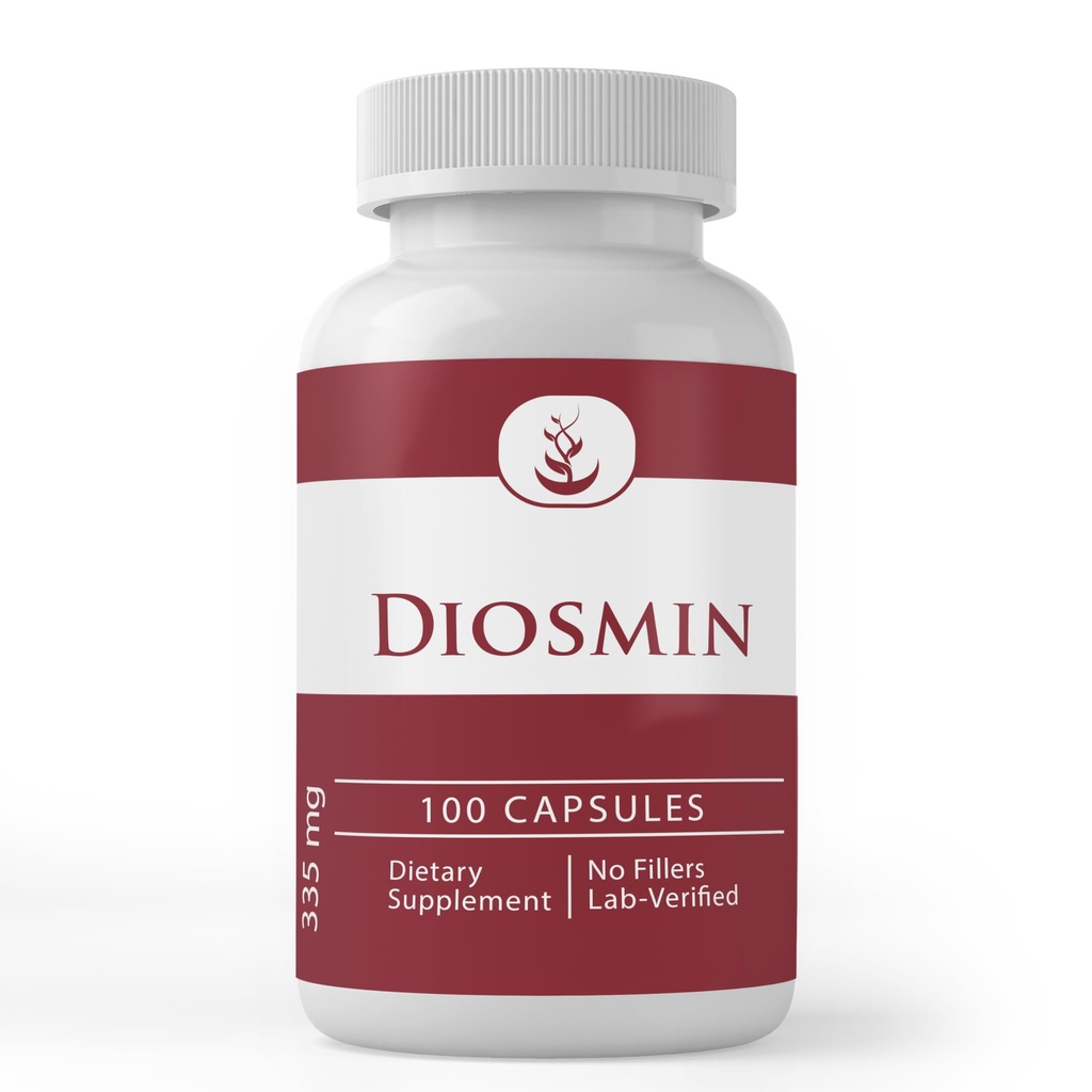 Pure Original Ingredients Diosmin (100 Kapsule) Always Pure, No Additives Or Fillers, Lab Overified