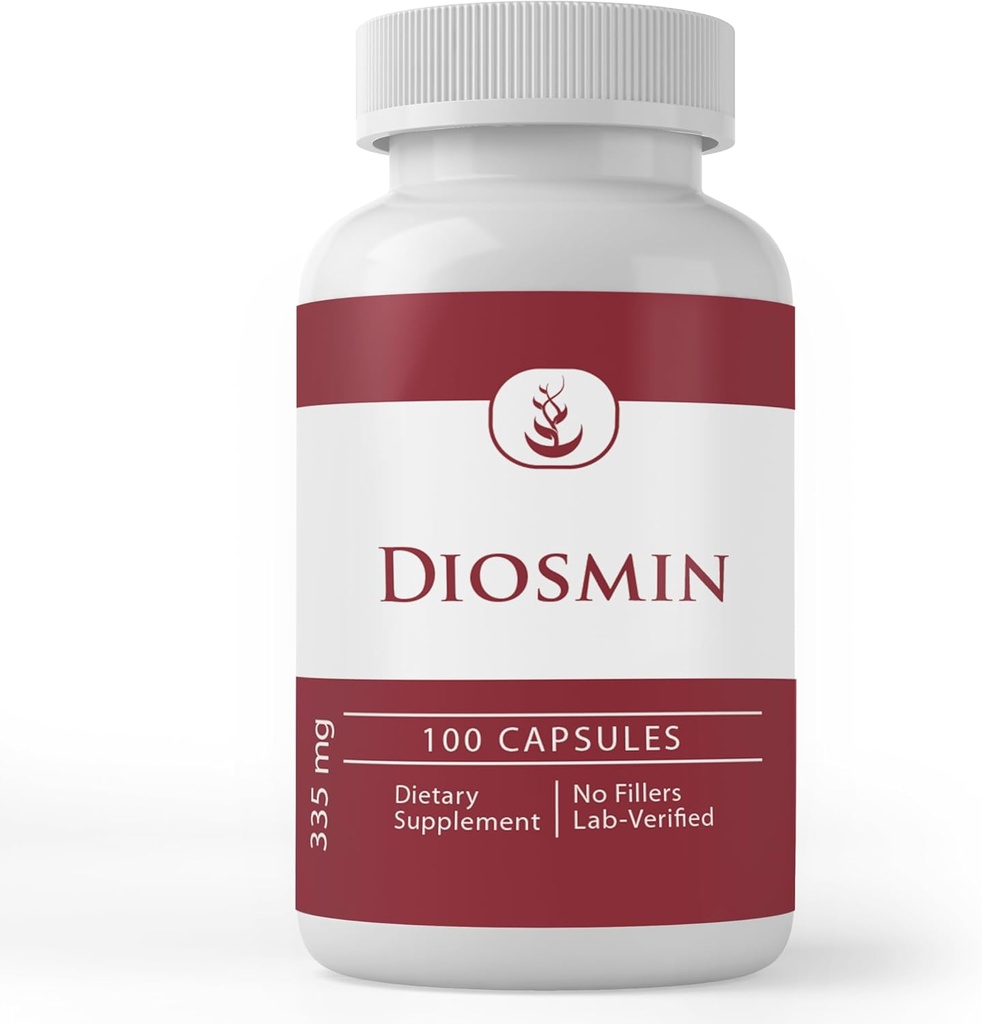 Pure Original Ingredients Diosmin (100 Kapsule) Always Pure, No Additives Or Fillers, Lab Overified