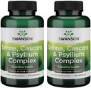 Swanson Senna Psyllium Cascara Complex GI Tract Regularity Support 90 Kapsule (2 balenia)