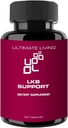 Total Liver Kidney Bladder Support, Cleanse and Detox - Protects Cells - Redox Coupled Antioxidant - 60 Capsules.