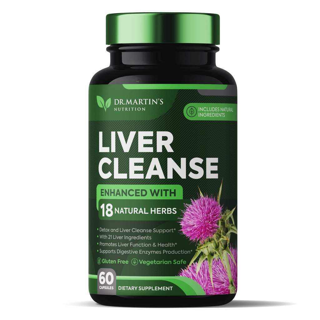 Pečeň Cleanse Detox & Repair Formule Supplement 