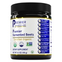 Premier Research Labs Premier Fermented Beets - Beet Root Powder Fermented, Organic Fermented Beets for Men & Women, Cvikla, Nitrites, Podpora krvného tlaku, USDA Organic - 6.3 Oz Jar