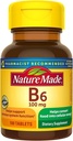 Nature Made Vitamin B-6 100 mg Tablety 100 ea (Pack of 4)