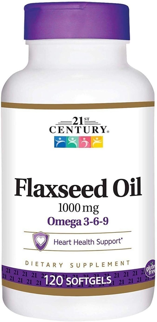 ikj Ľanový olej Omega 3-6-9 Diétny doplnok Softgels 1000mg 120 ot