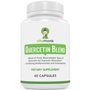 VitaMonk Quercetin Complex - 3 bioaktívne formy Quercetinu - Isoquercetin, Quercetin Dihydrát a Quercetin Phytozóm - na Superior Absorpcia - Quercetin 500 mg kapsuly - Quercetin s hypromelínom