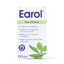 Earol Olivový olej Natural Ušný vosk Zmäkčovač prirodzene odstránenie efektívne sprej