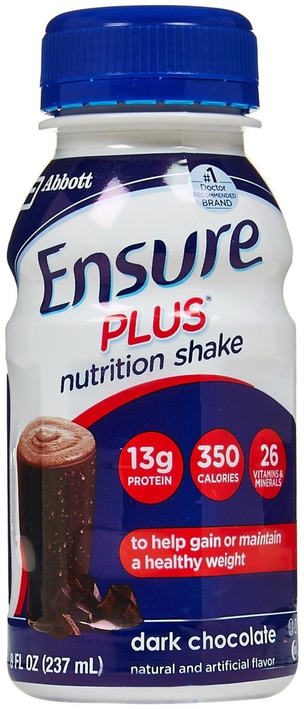 Zaistiť Plus Nutriton Shake Dark Chocolate - 6 PK