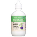 NuNaturals Clear Extract Stevia, Plant-Based Sweener, Plastová fľaša, 4 oz