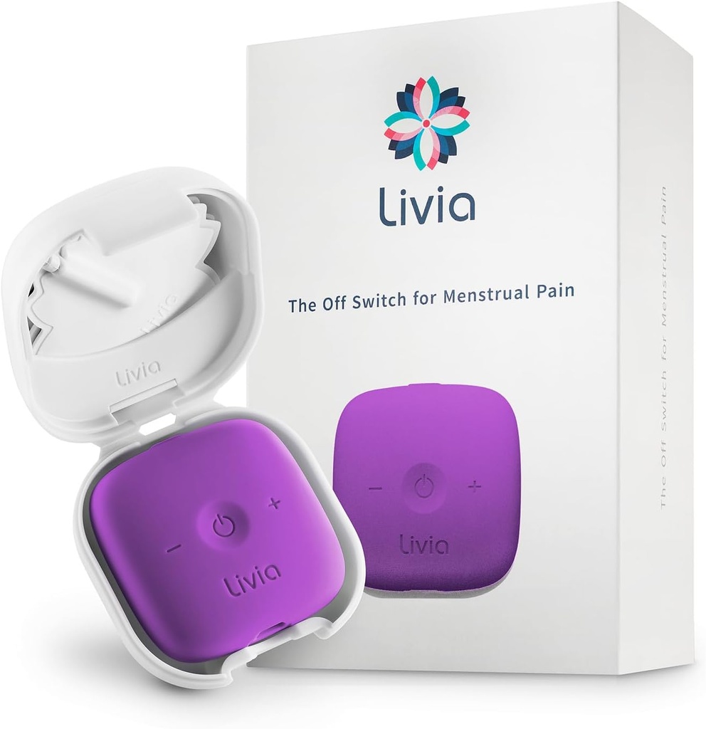 Livia Menstrual Pain Relief Device, Purple 
