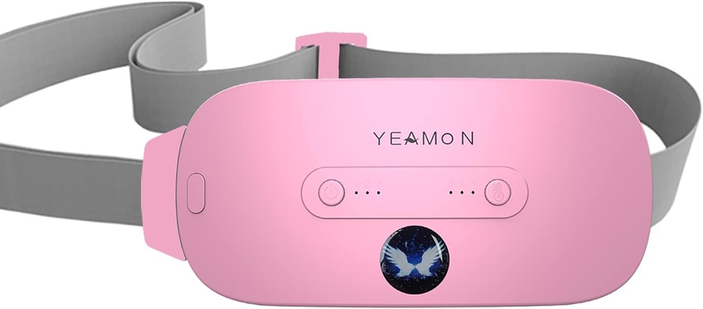Prenosný bezdrôtový vykurovací pad, elektrické pásové zariadenie, rýchly vykurovací pad s 3 tepelnými úrovňami a 3 masážnymi režimami, späť alebo Belly Vykurovací pad, darčeky pre ňu, ženy a dievča