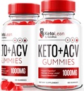 (2 balenia) Keto Lean Keto ACV Gummies, Keto + ACV Gummies, All Natural Apple Cider Ocogar 1000MG, ACV Keto Gummy Supplement, Keto Vitamíny, Oficiálne Keto Plus ACV, KetoLean Reviews (120 Gummies)