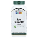 21st Century Saw Palmetto, 450 mg, 200 Vegetariánske kapsuly