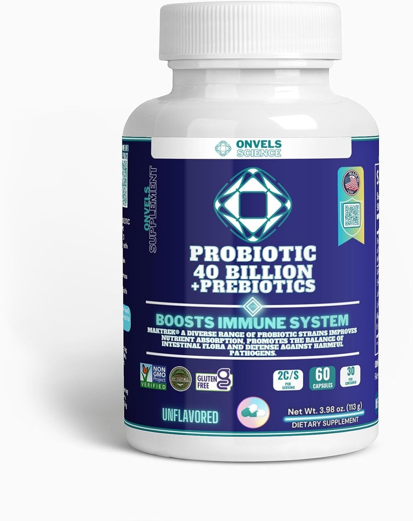 Probiotické 40 miliárd + Prebiotiká MAKTREK® 