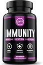 DFY Imunitné podporné kapsuly - s bazovým sambukusom, vitamínom C, sambucusom a bazami, vitamínom D3 5000 IU, zinkom a zázvorom