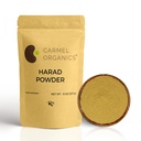 CARMEL ORGANICS Harad/Haritaki Fruit Powder 8 Ounce alebo 0.5 Lb/227 Grams (Stock of 1) 