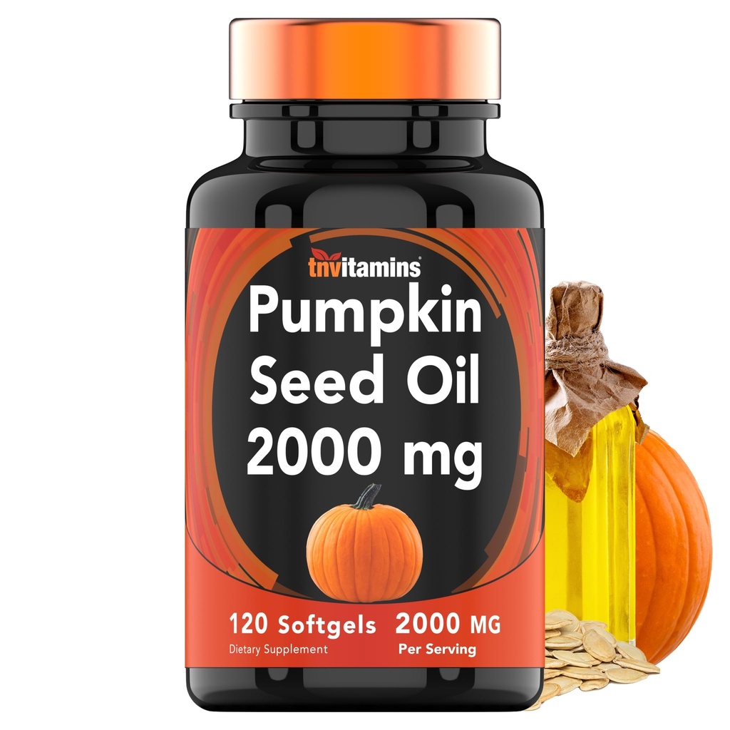 tnvitamíny Pumpkin Seed Oil - 2000 mg na obsluhu x 120 Softgels 