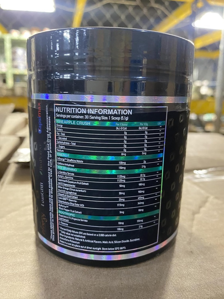 ONEST Hyperburn Fat Burner Powder 