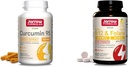 Jarrow Formules Curcumin 95 500mg - Až 120 Servírovanie (Veggie Caps) & Extra sila Metyl B-12 1000 mcg & Metyl folát 400 mcg + P-5-P