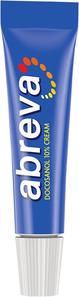 Abreva Docosanol 10% Cream Tube, FDA Schválená liečba pre studenú bolesť/horúčku Blister, 2 gramy