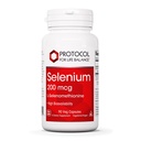 Protokol Selénium 200mcg - Imunitná podpora, Zdravie štítnej žľazy a prostaty* - Doplnky selénu - Vegetarián, Kosher & Halal - 90 Veg Caps