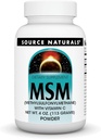 Zdroj Naturals MSM (Metylsulfonylmetán) s vitamínom C - prášok, 4 Ounce