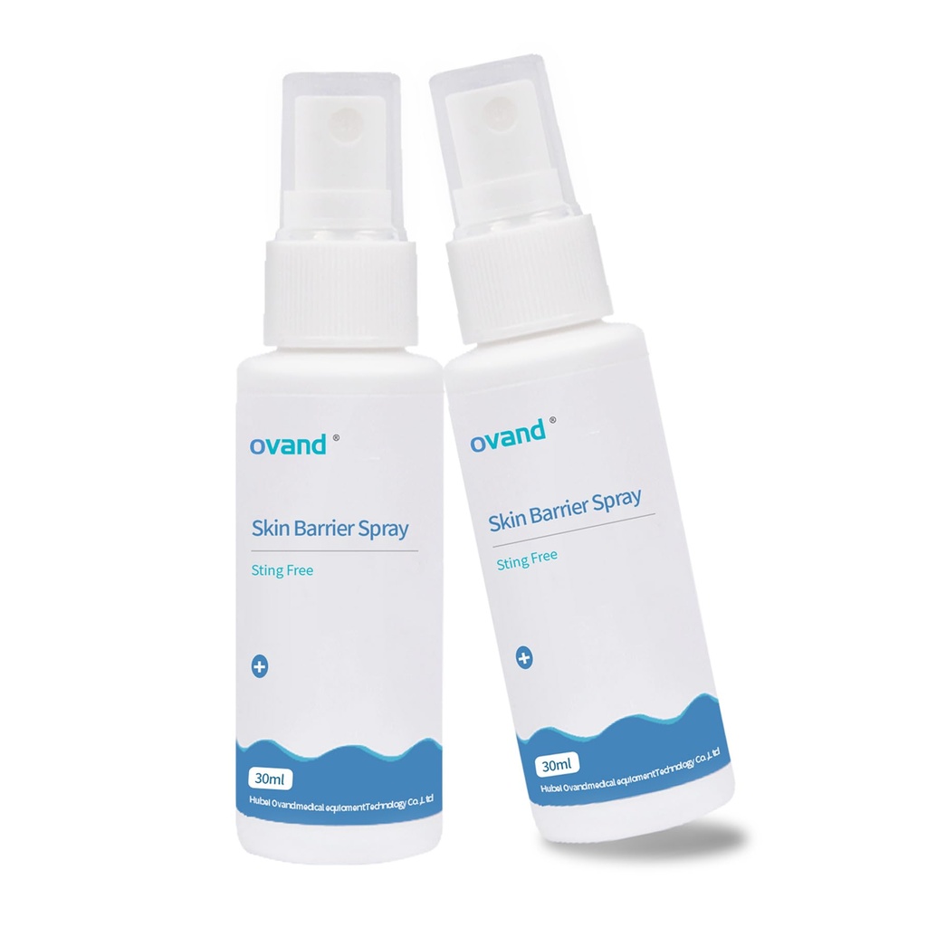 60ml Ostomy Skin Barrier Spray, No-Alcohol No-Sting Ostomy Care Skin Barrier Spray Kolostomy Supply Príslušenstvo