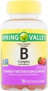 Jarné údolie B-Complex dospelý Gummy 70 Gróf - Natural Wild Jahodová chuť (Backaging May Vary)