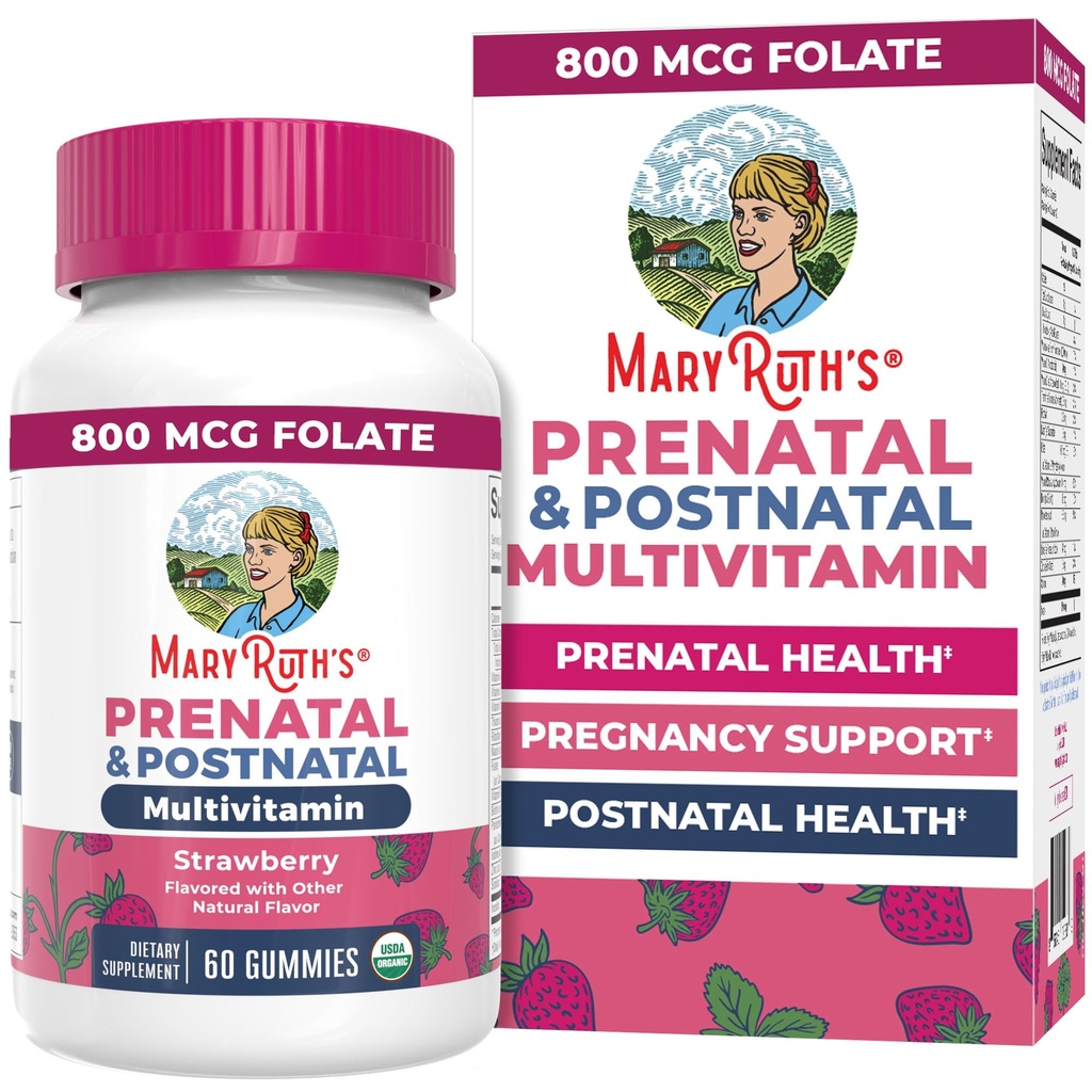 MaryRuth Organics Prenatálne vitamíny pre ženy 
